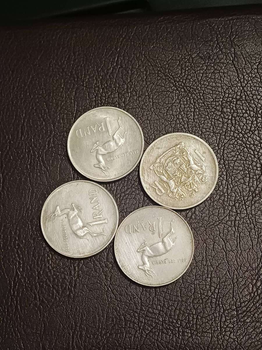 Lot 3 - 4x Cleaned Silver Rands - Bullion Investment