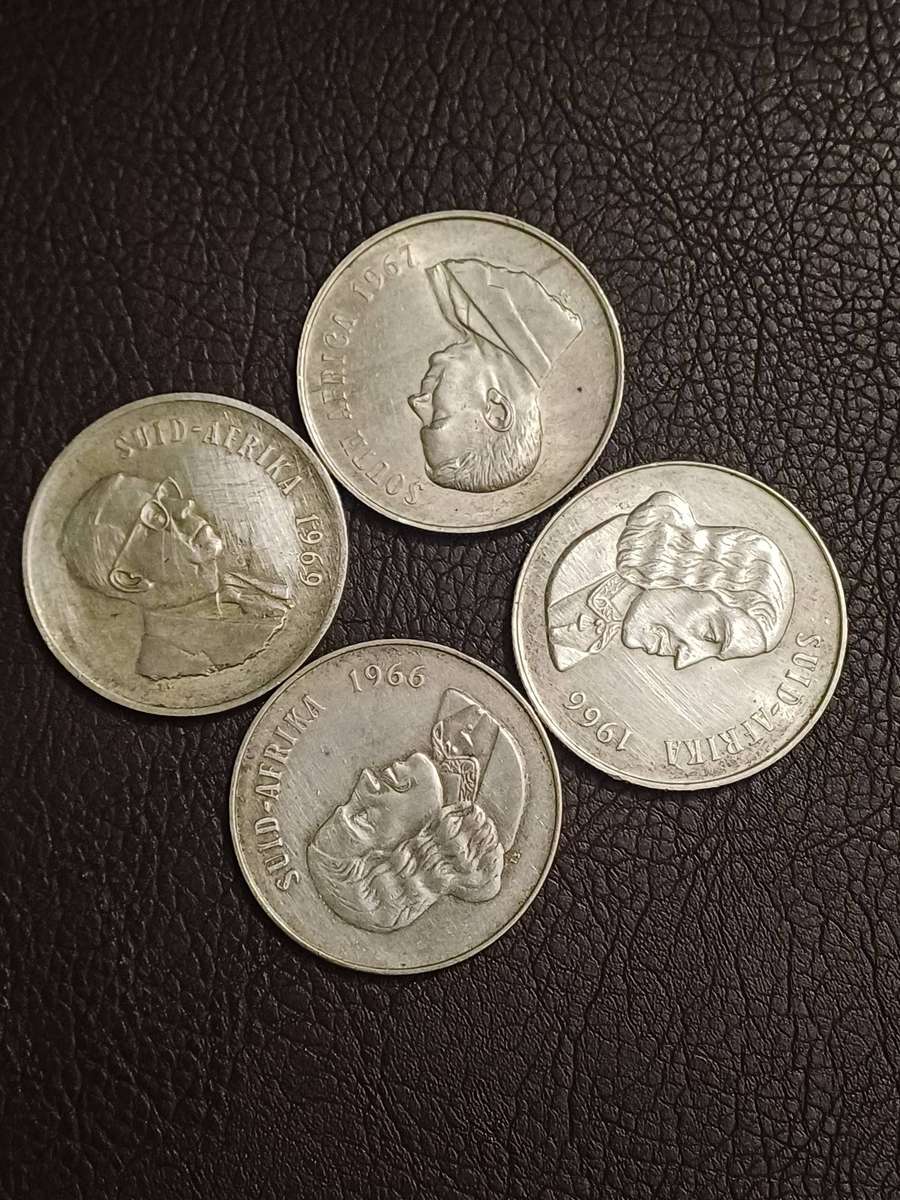 Lot 3 - 4x Cleaned Silver Rands - Bullion Investment