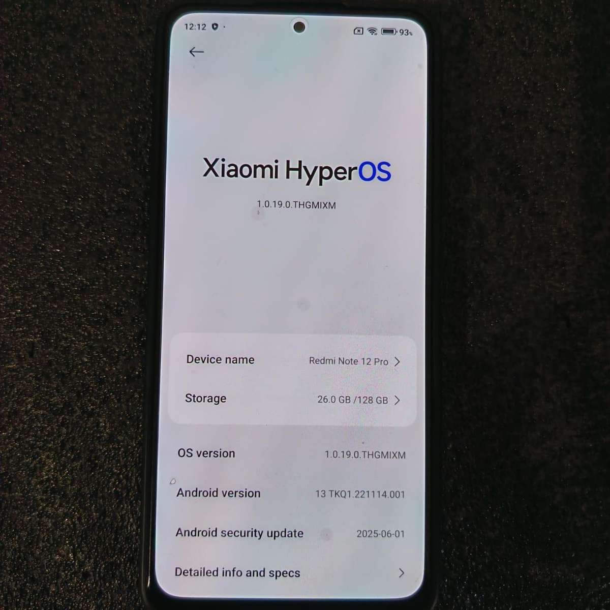 Redmi Note 12 Pro 4G