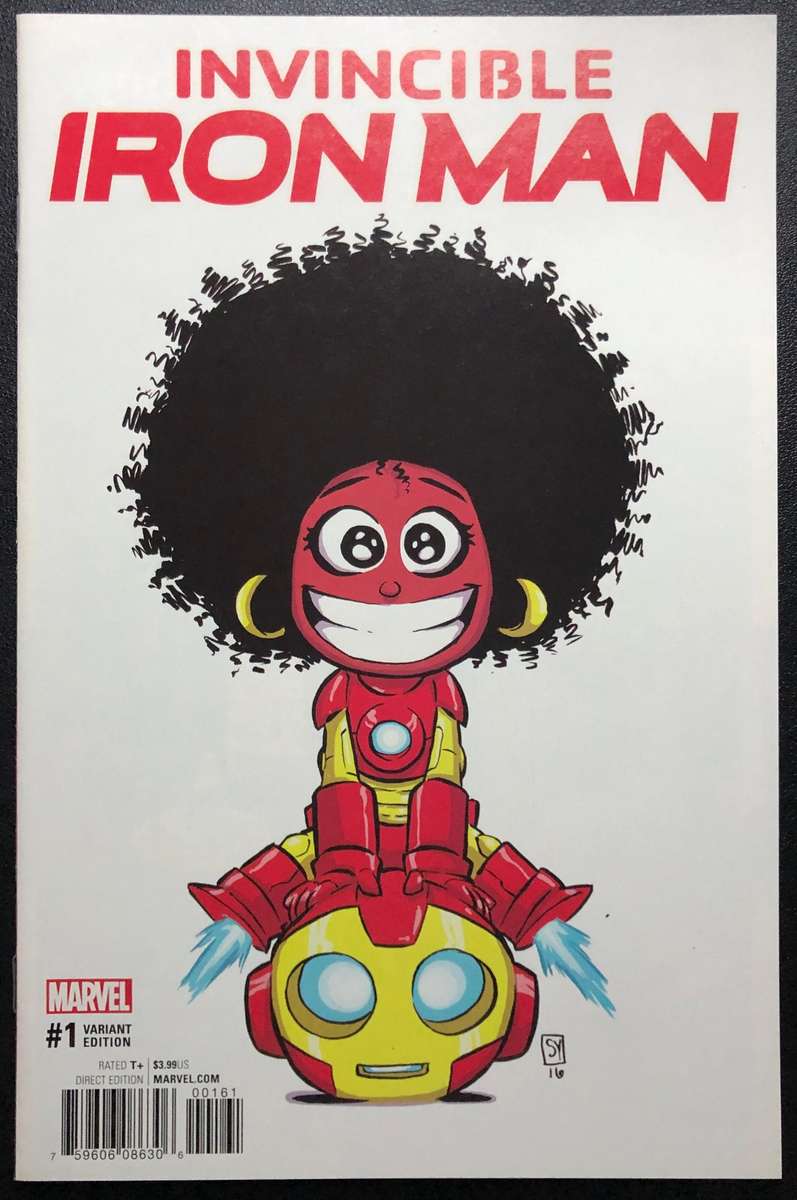 Invincible Iron Man#1(2016) Skottie Young Marvel Babies Variant