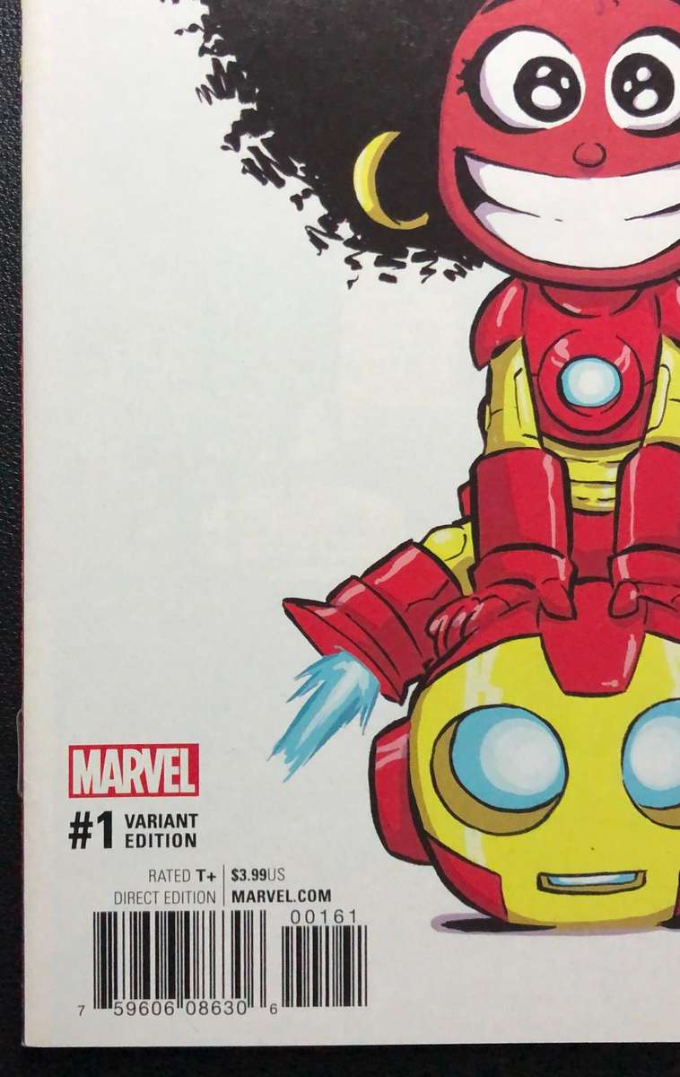 Invincible Iron Man#1(2016) Skottie Young Marvel Babies Variant