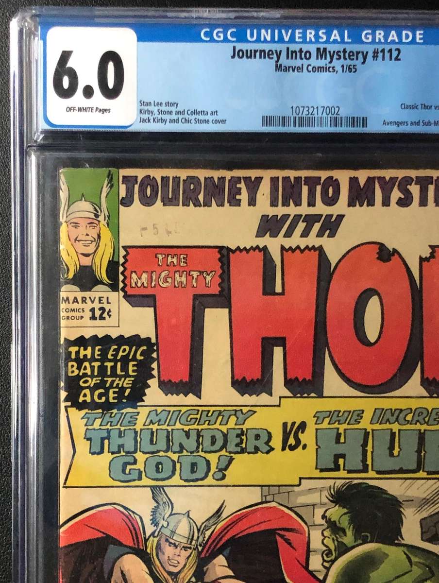 Journey Into Mystery#112(1965) CGC 6.0