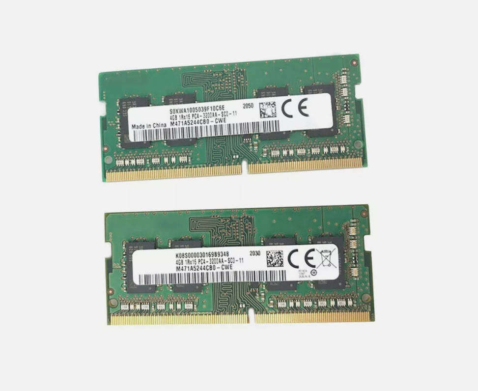 8GB DDR4 LAPTOP RAM 2133, 2400, 2666, 3200