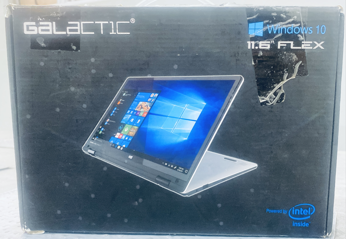 Galactic 11.6 Flex Touch Notebook  Open Box | 2-in-1 Touchscreen Laptop | Great Value!
