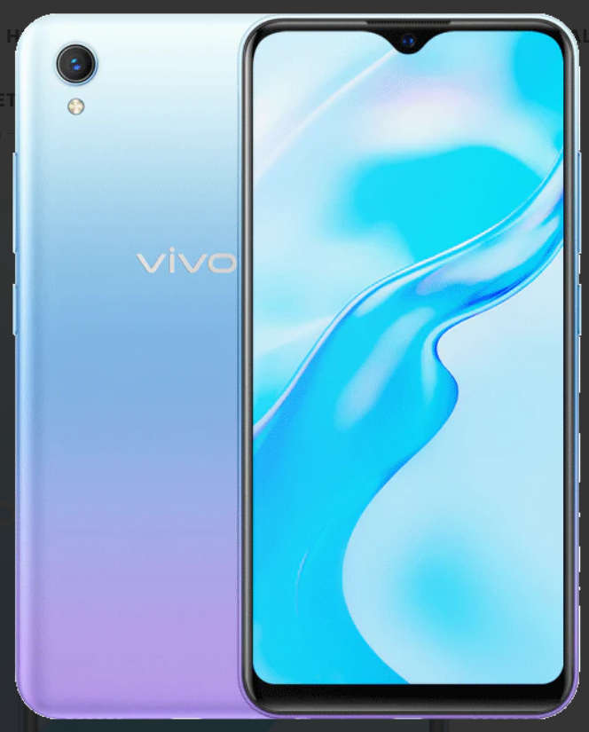 Vivo Y1S (Aurora Blue, 32GB, 2GB RAM)  Second Hand