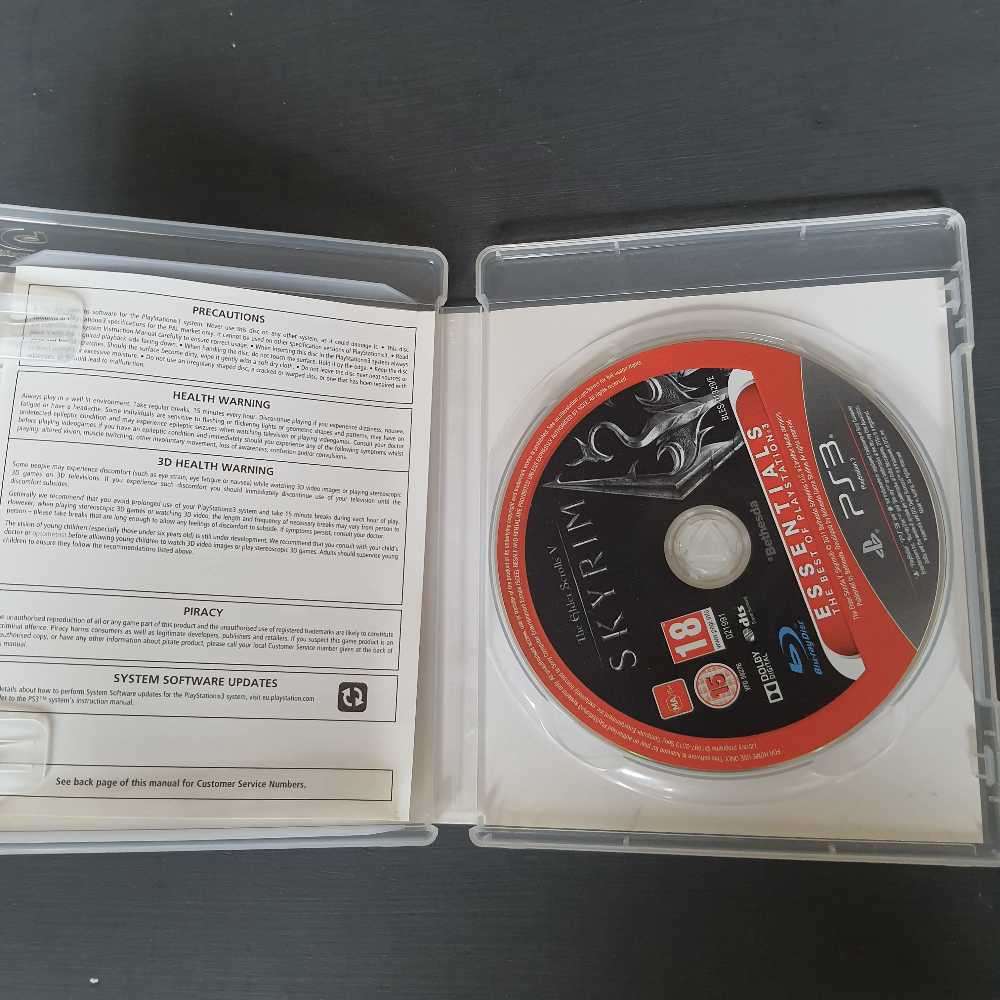 Skyrim ps3 game