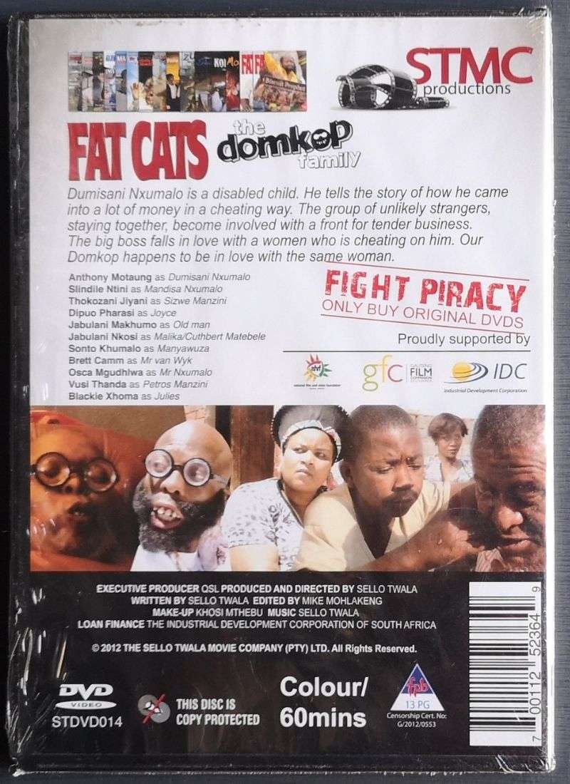 Fat Cats - The Domkop Family (DVD, Sealed)