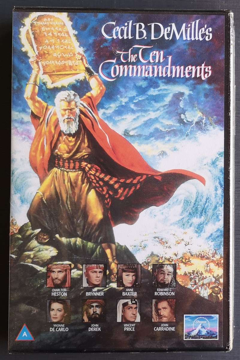 The Ten Commandments (VHS)