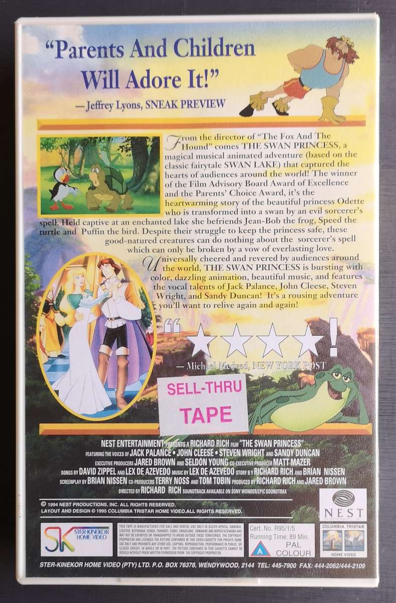 The Swan Princess (VHS)