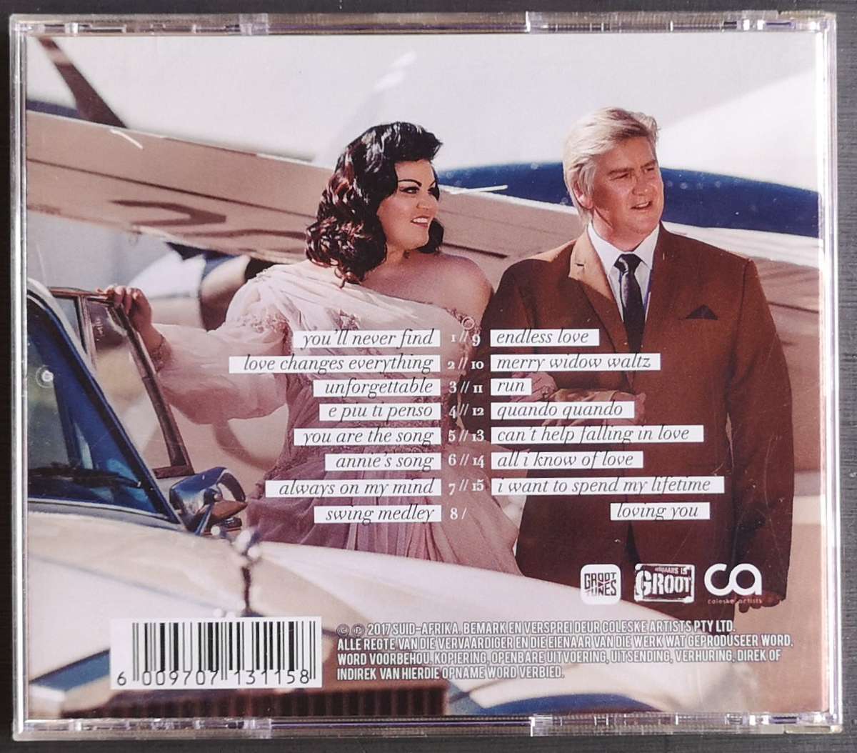 Jannie Moolman en Corlea Botha - Unforgettable (CD)