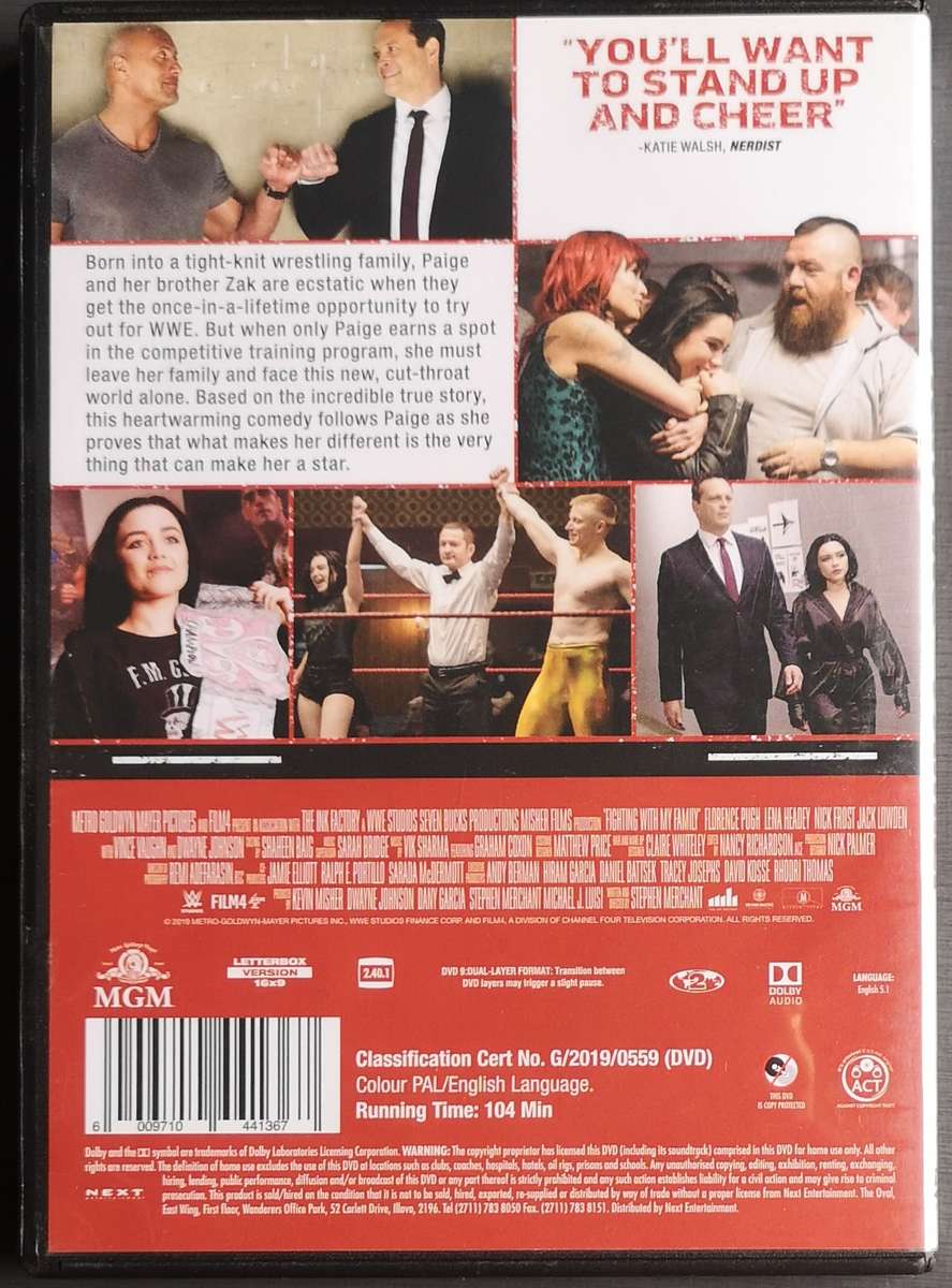 Fighting with my family (DVD)