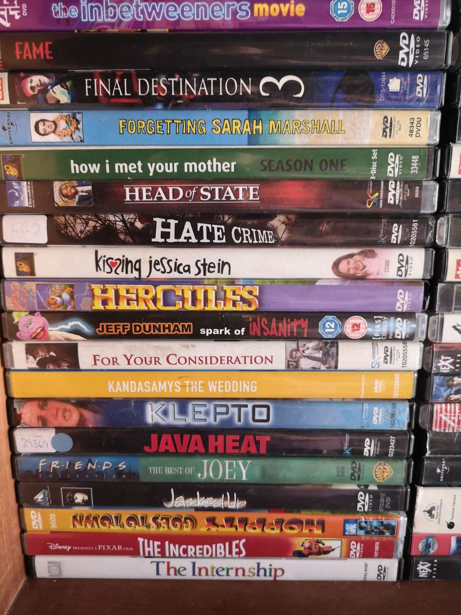 Movie Bundle: 50 DVD's | Used Condition, Sold As-Is (A)
