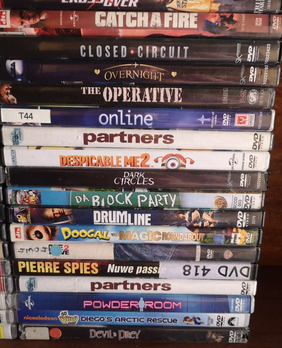 Movie Bundle: 50 DVD's | Used Condition, Sold As-Is (B)