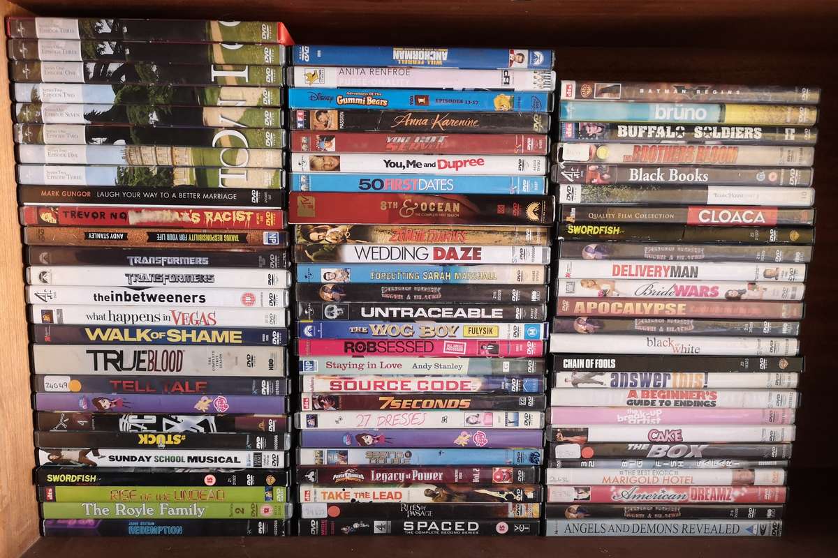 Movie Bundle: 76 DVD's | Used Condition, Sold As-Is (D)