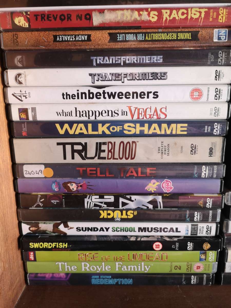 Movie Bundle: 76 DVD's | Used Condition, Sold As-Is (D)