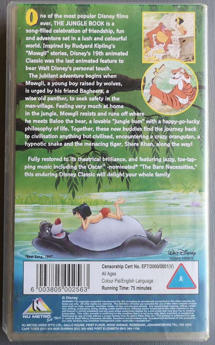 The Jungle Book (VHS)