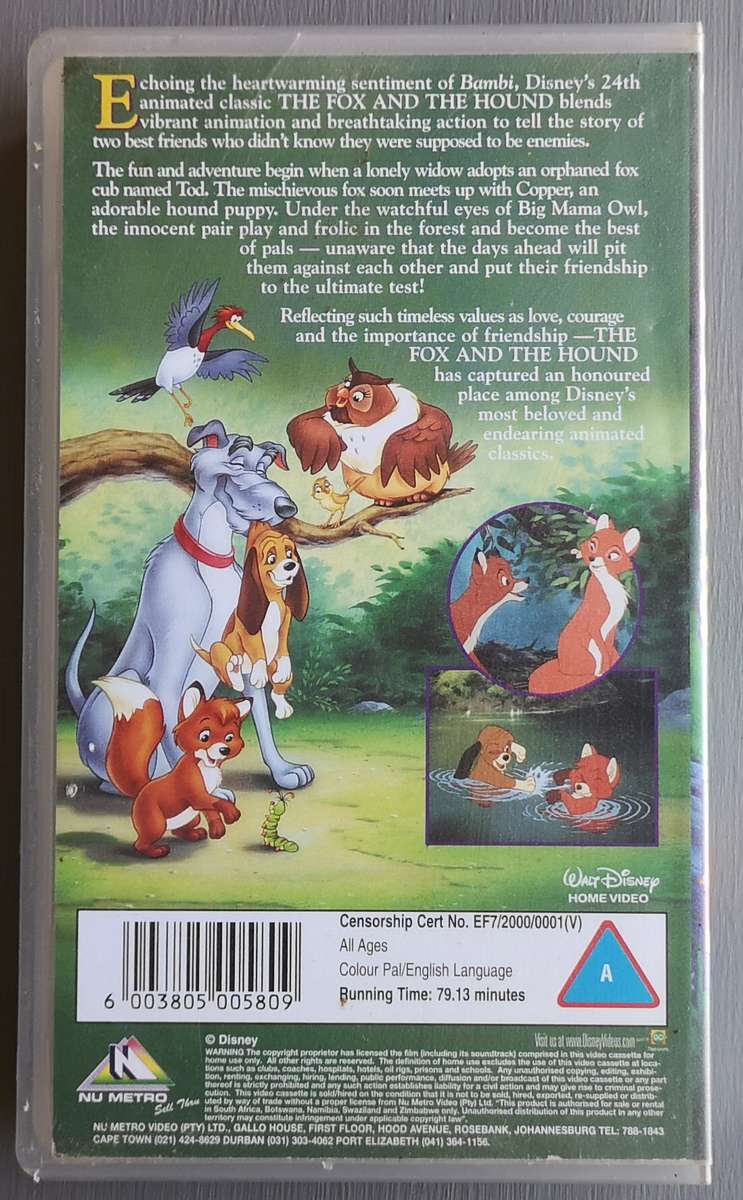 The Fox and the Hound (VHS)