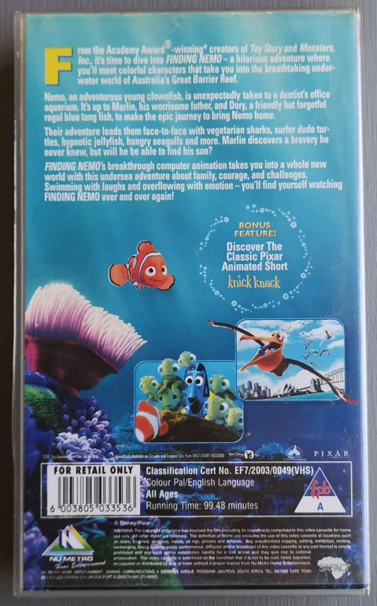 Finding Nemo (VHS)