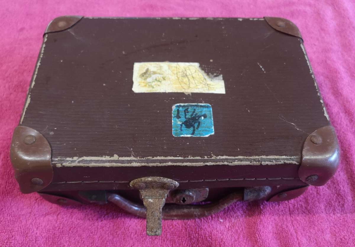 Vintage Brown Schoolcase