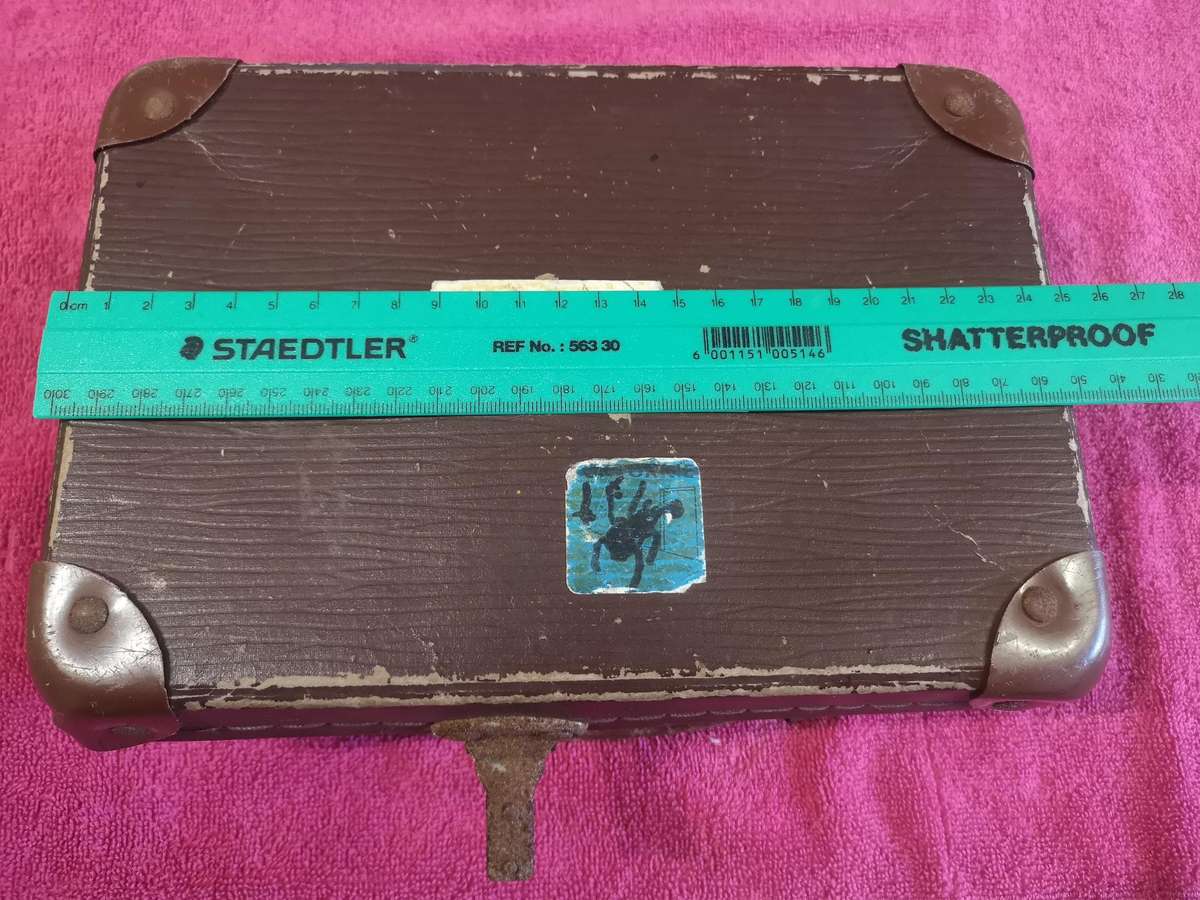 Vintage Brown Schoolcase