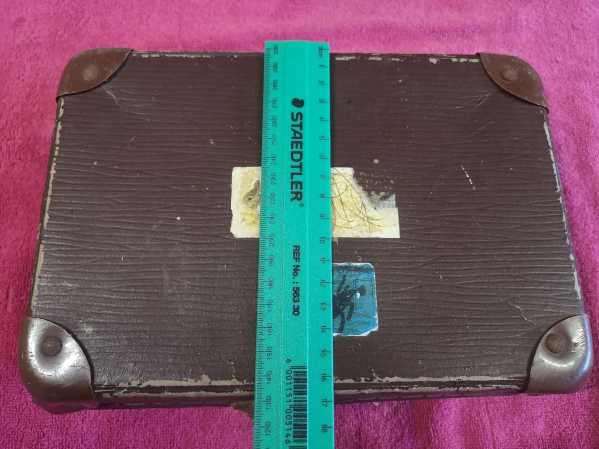 Vintage Brown Schoolcase