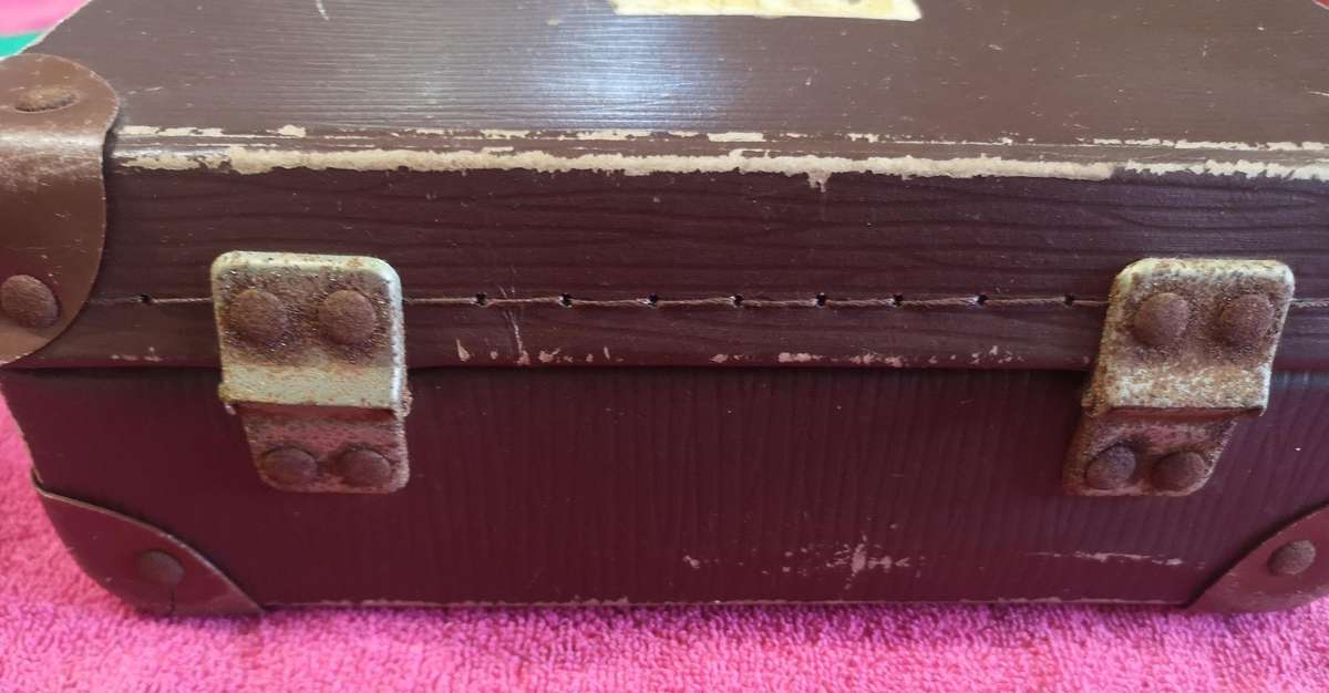 Vintage Brown Schoolcase