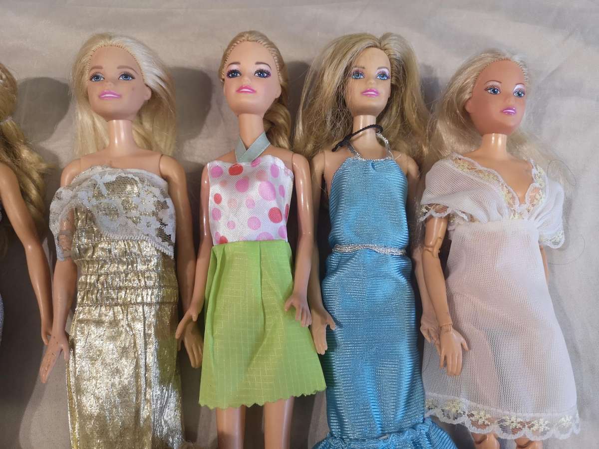 Set of Barbie Dolls