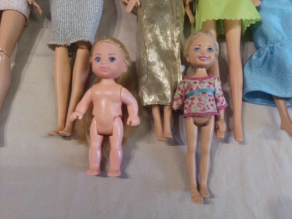 Set of Barbie Dolls