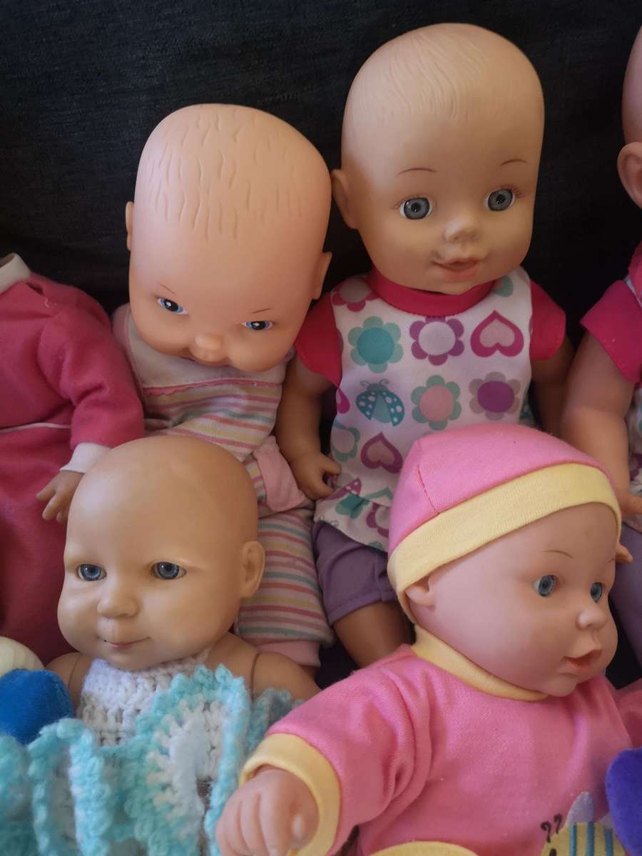 Mixed Lot of Cute Dolls x 10