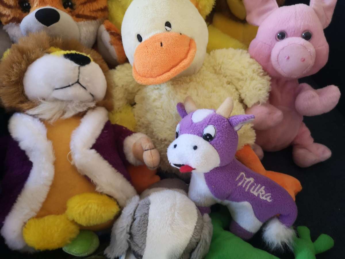 Mixed Stuffed Toy Lot