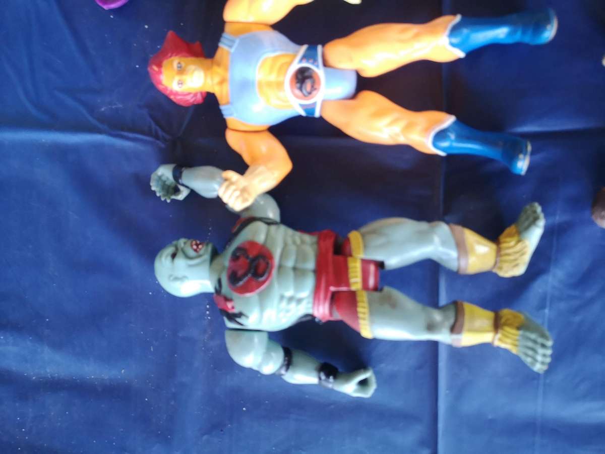 Vintage Figurine Lot - Thundercats and BA Baracus