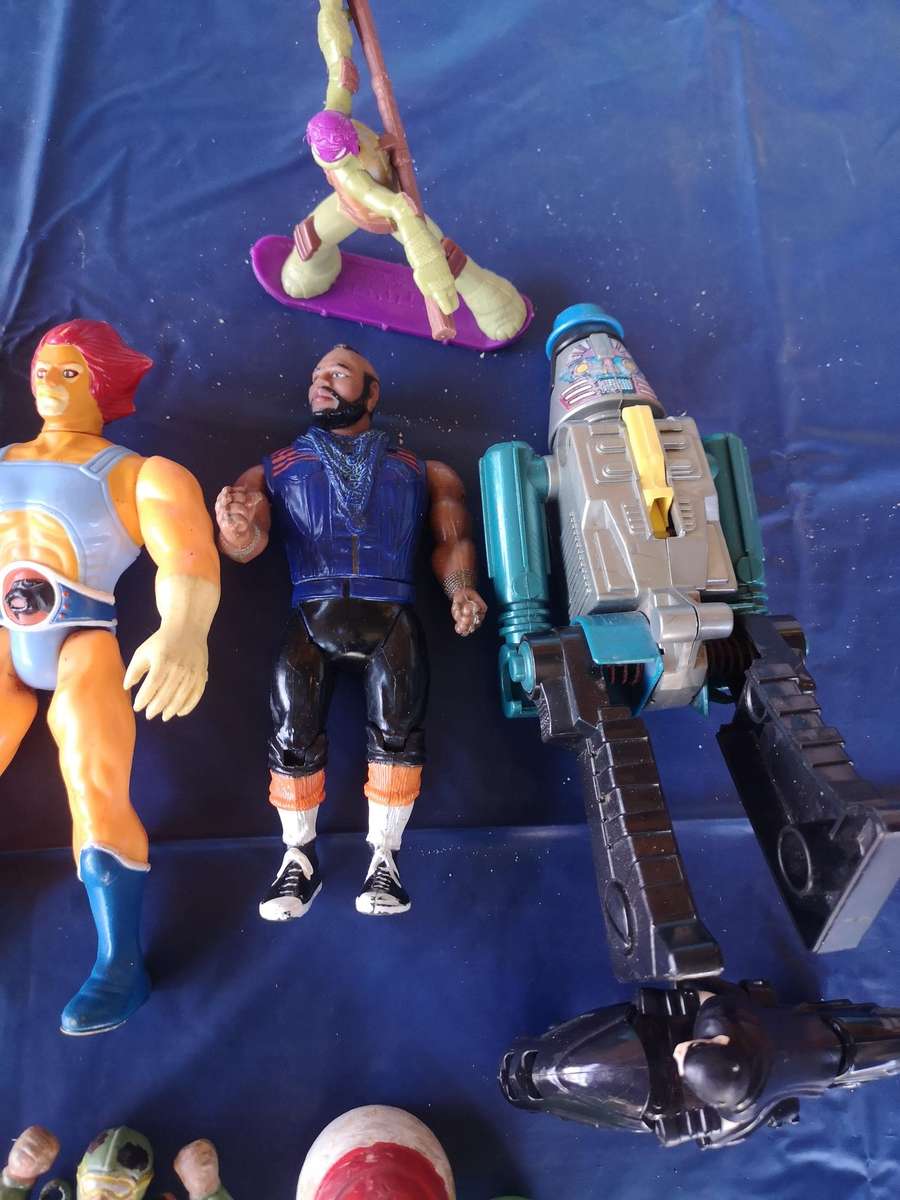 Vintage Figurine Lot - Thundercats and BA Baracus
