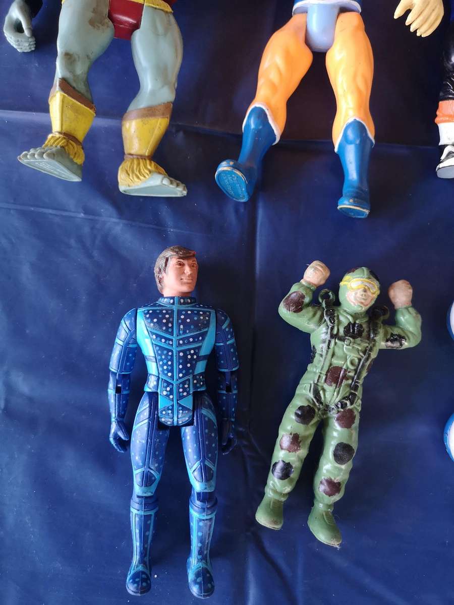 Vintage Figurine Lot - Thundercats and BA Baracus