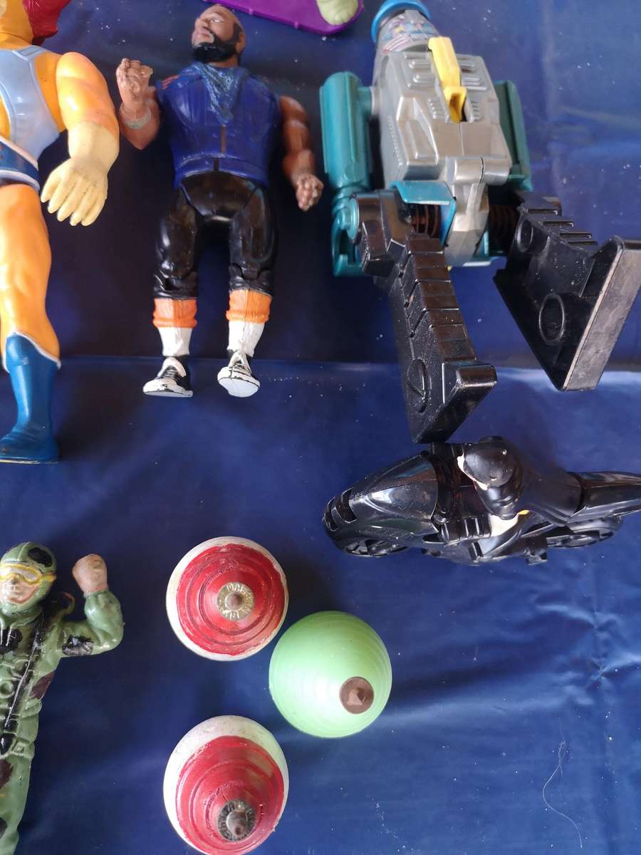 Vintage Figurine Lot - Thundercats and BA Baracus