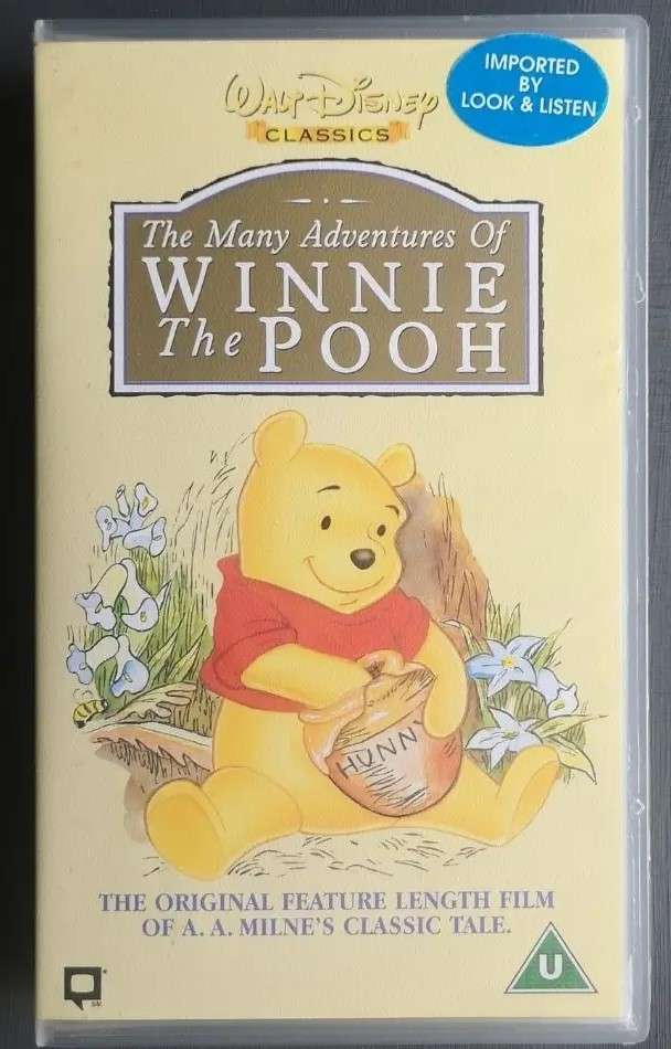 The many adventures of Winnie the Pooh (VHS)