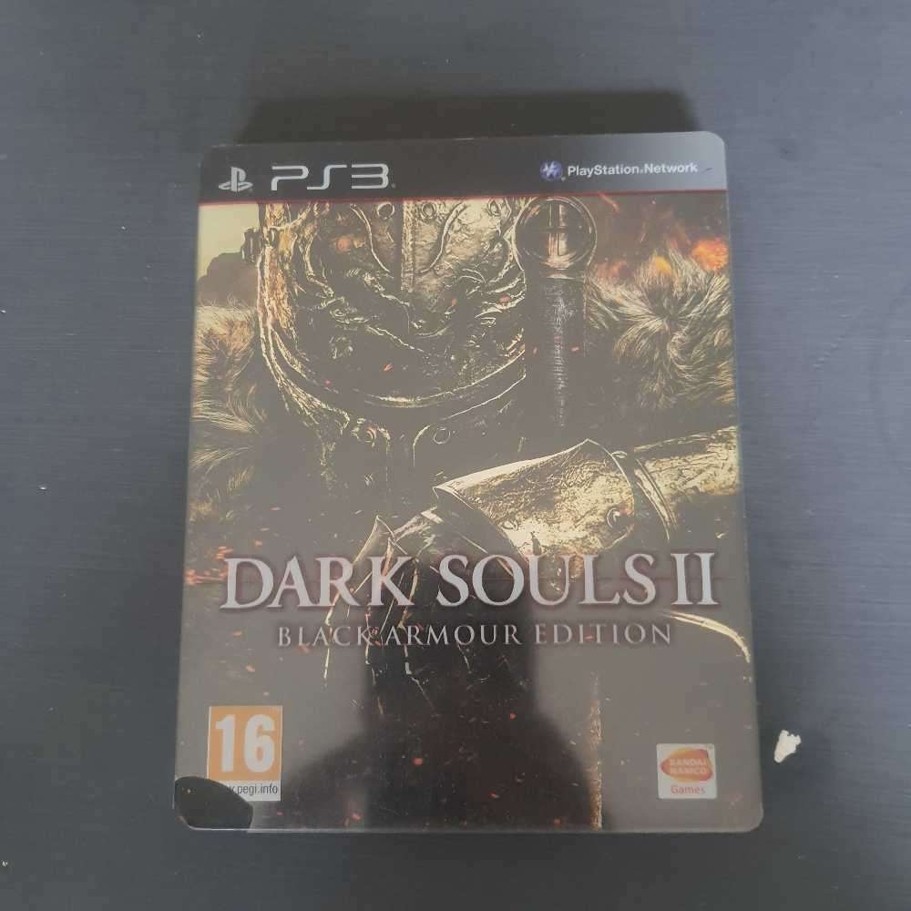 Dark souls II black Armour edition steel case 2x disc like new ps3