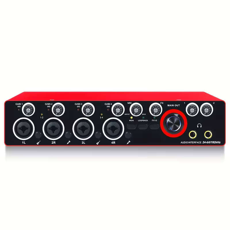 Mixing/Podcast combo - 8 Channel Audio Mixer and 4 Channel Audio Interface - REDUCED!!!