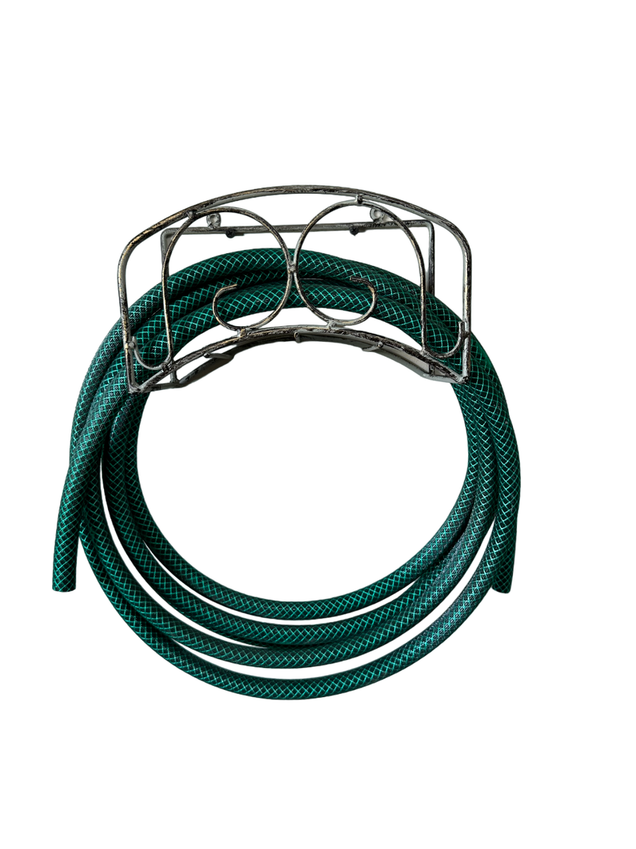 Plain Garden Hose Holder Antique Grey