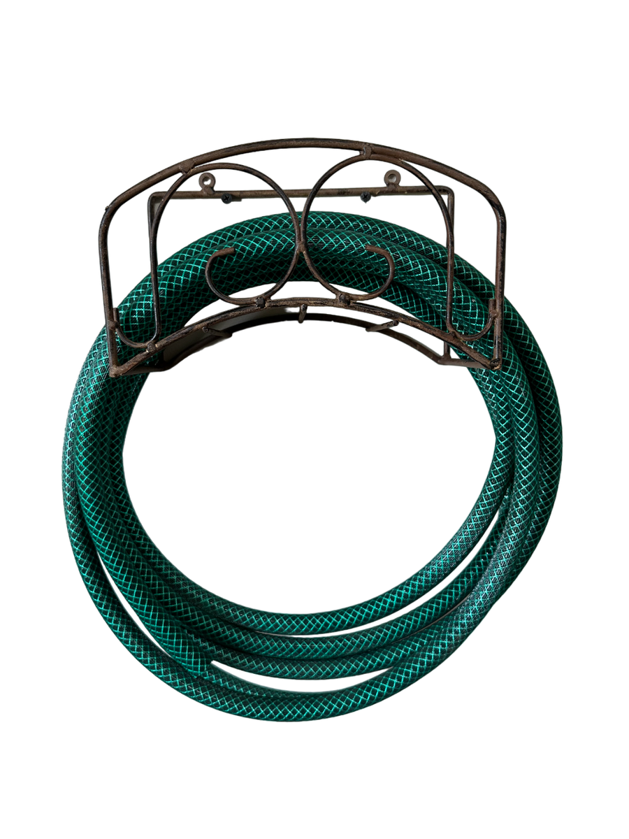 Plain Garden Hose Holder Rust