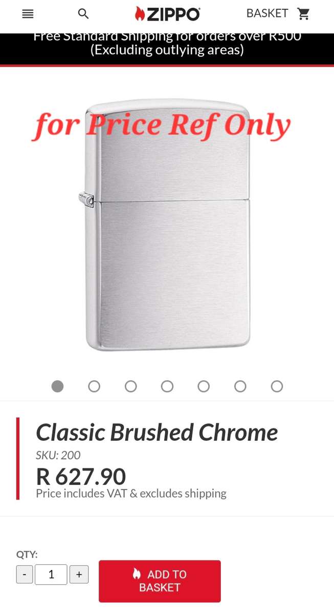 Demo stock - Authentic USA made Classic Brushed Chrome style Zippo Lighter in good condition.