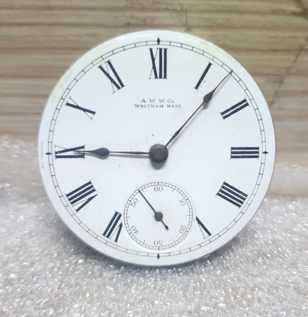 American Waltham Massachusetts Pocket watch mechanism only