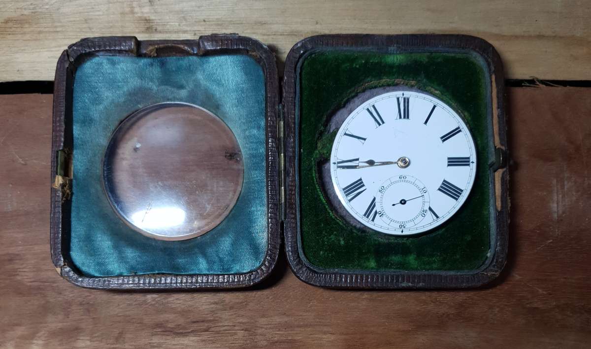 Waltham Model 1877 Pocket watch Complete Movement in Working Condition with Key, Case & Lens