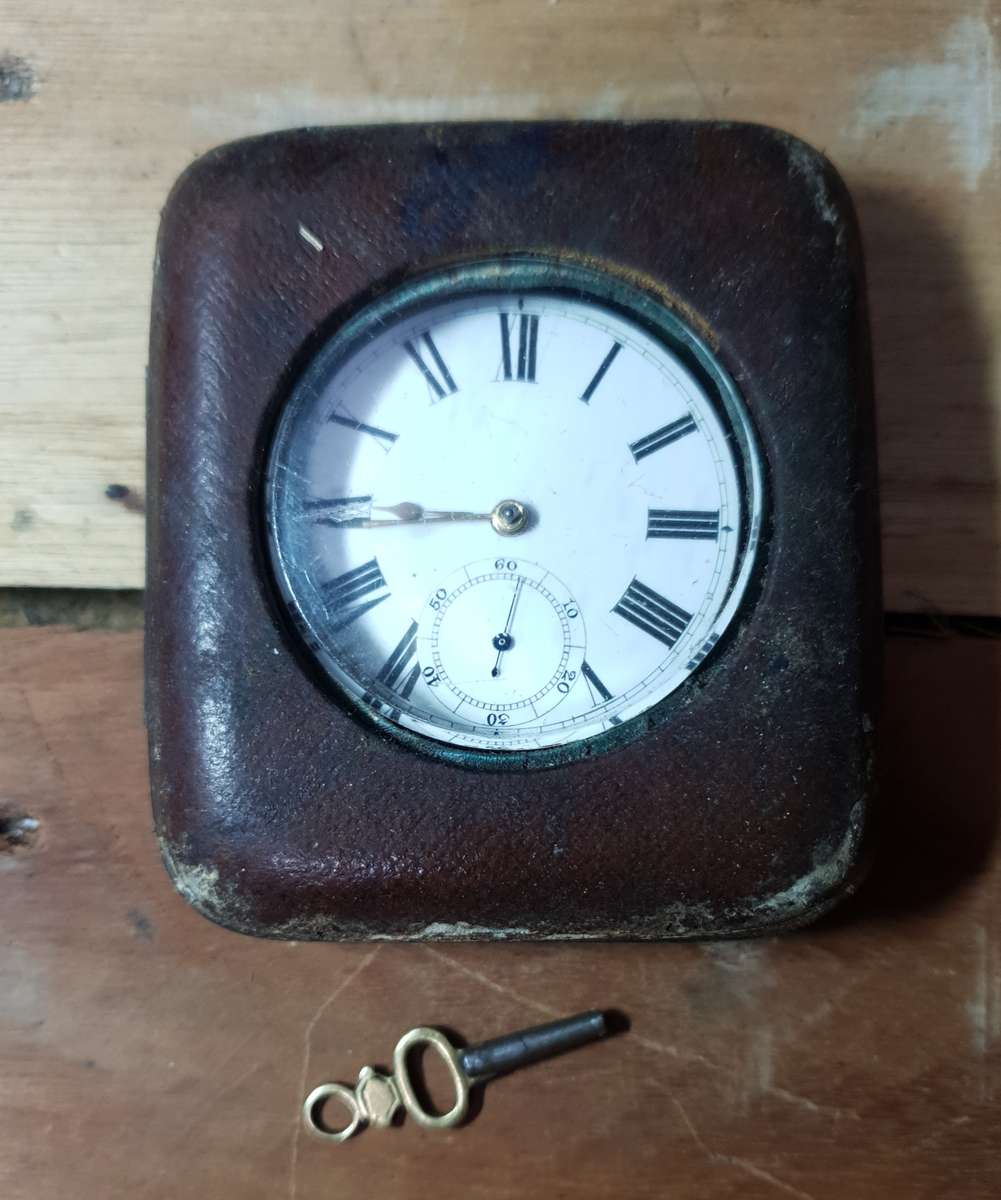 Waltham Model 1877 Pocket watch Complete Movement in Working Condition with Key, Case & Lens
