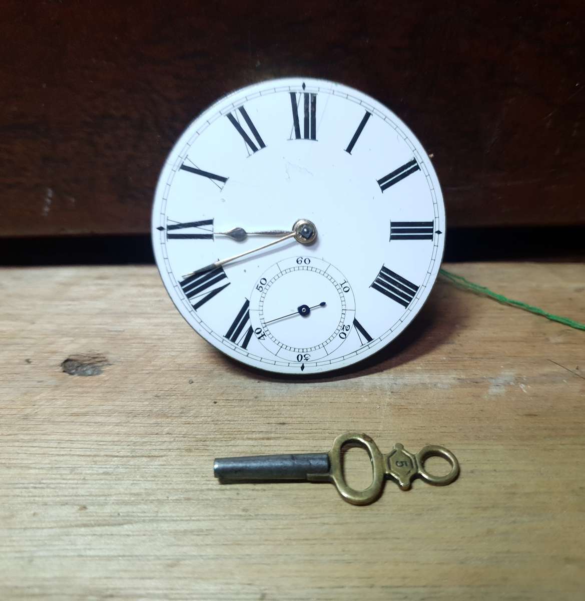 Waltham Model 1877 Pocket watch Complete Movement in Working Condition with Key, Case & Lens