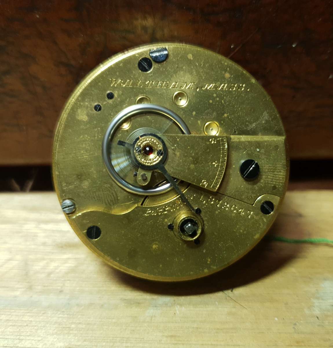 Waltham Model 1877 Pocket watch Complete Movement in Working Condition with Key, Case & Lens