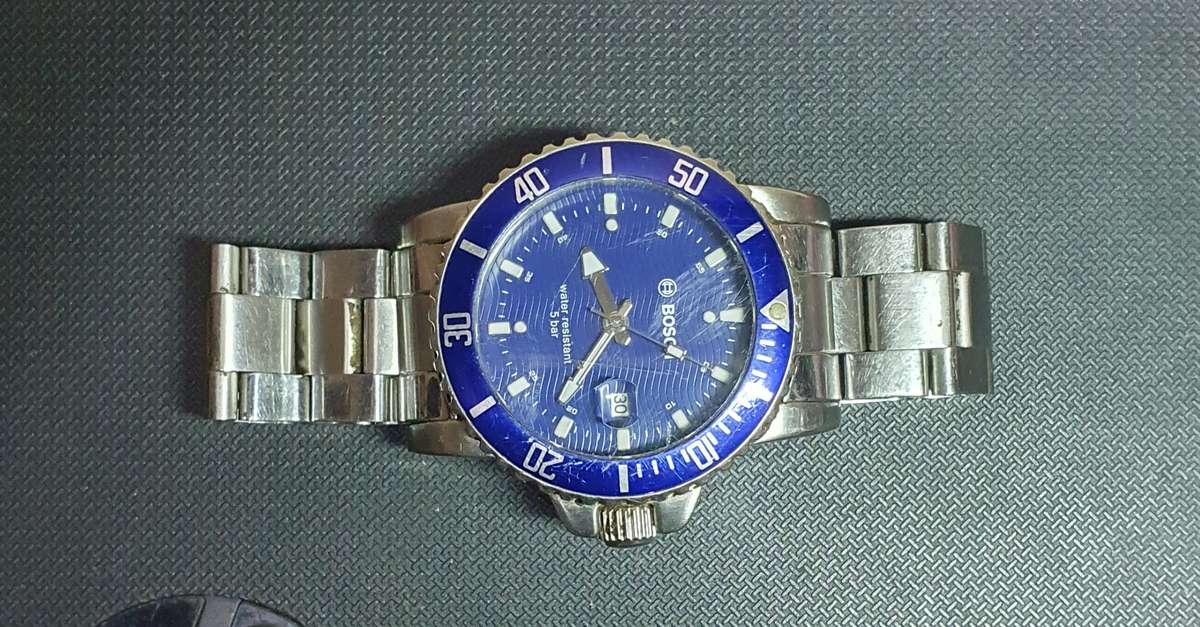 BOSCH - 80 Years Anniversary Mens wristwatch with Citizen movement in good working condition