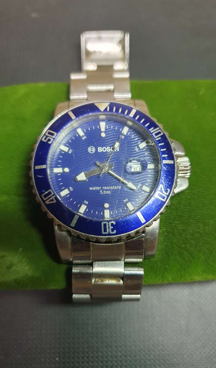 BOSCH - 80 Years Anniversary Mens wristwatch with Citizen movement in good working condition