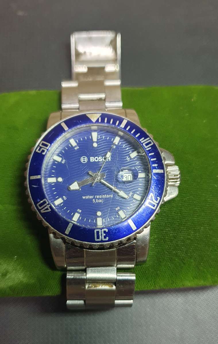 BOSCH - 80 Years Anniversary Mens wristwatch with Citizen movement in good working condition