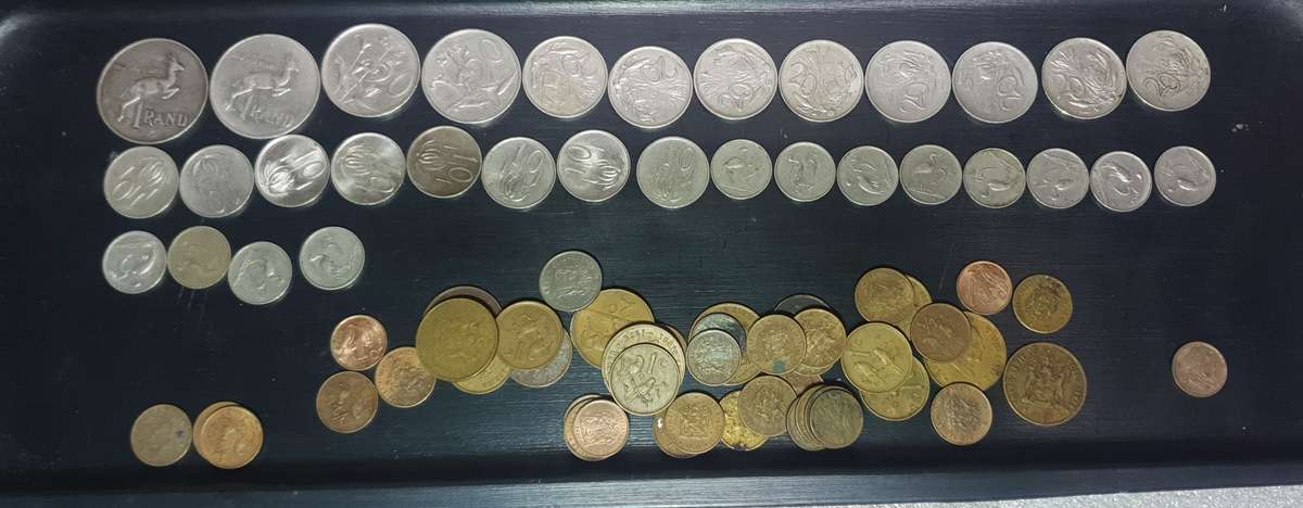 Job Lot South African Coin Collection  including some coins from 1965 - First decimal series