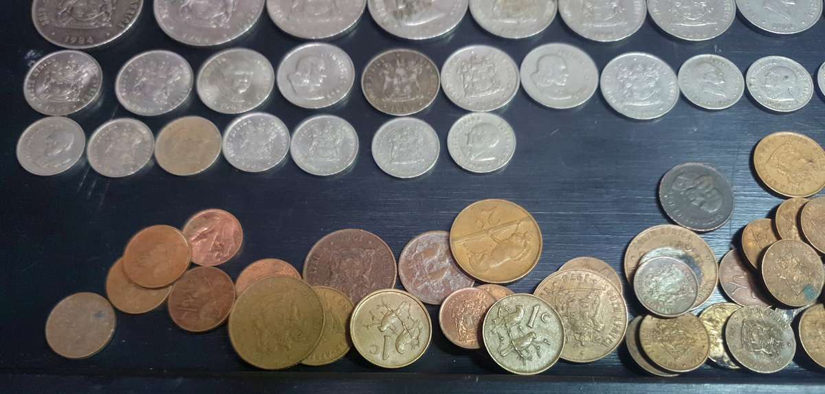Job Lot South African Coin Collection  including some coins from 1965 - First decimal series